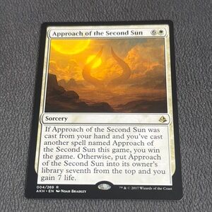 MTG Magic the Gathering Approach of the Second Sun